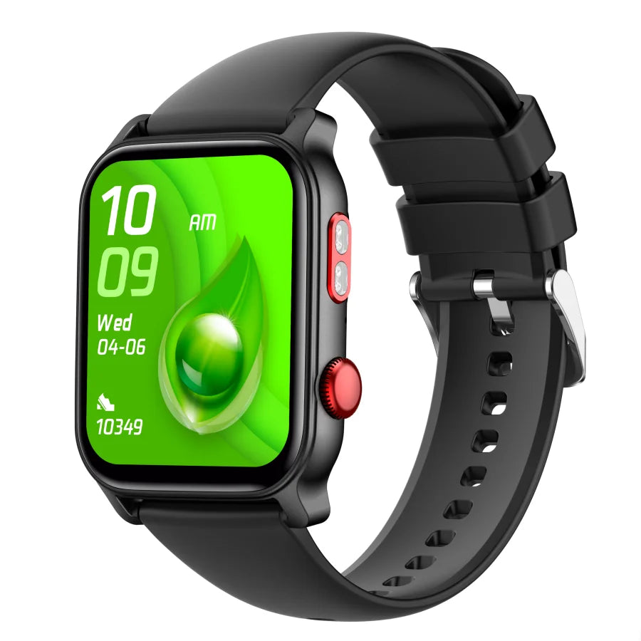 Smart Watch for Men 1.83 inch Screen 100+ Sports Modes Wireless Call Flashlight IP68 Waterproof Sleep Monitoring Sport Smartwat