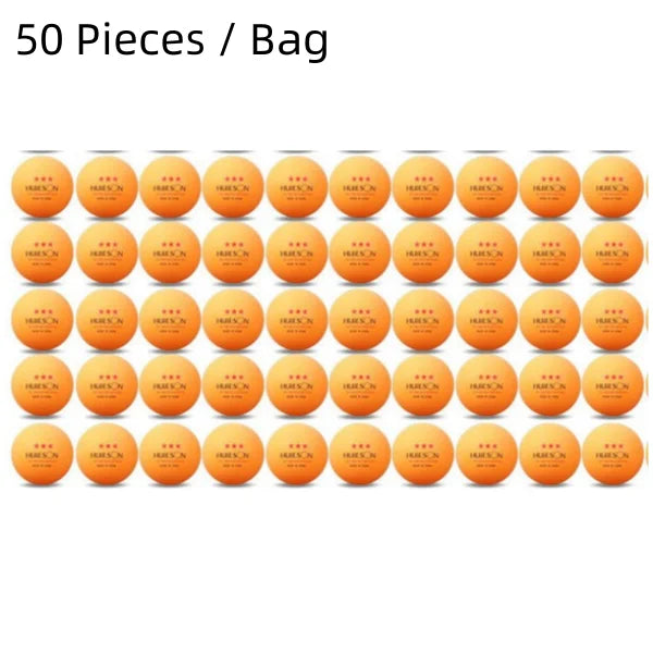 Huieson New ABS Plastic Table Tennis Balls 3 Star 2.8g 40+mm Ping Pong Balls for Match Training Balls