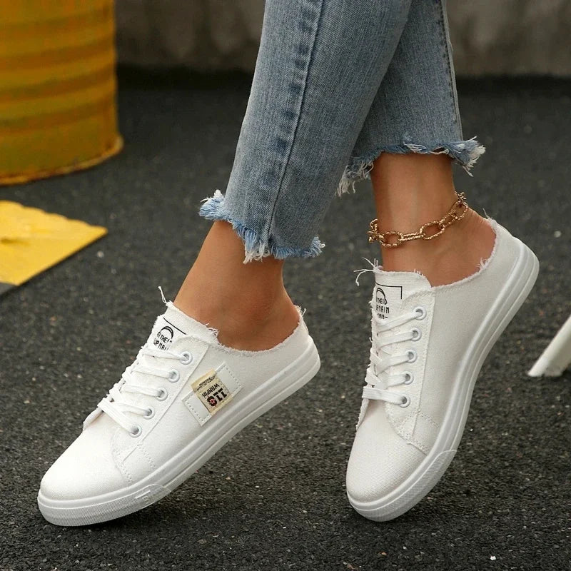 2025 Spring and Autumn New Women's Breathable Fashion Sneakers Flat Shoes Casual Women's Shoes
