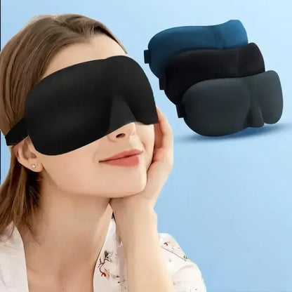 Sleeping Mask Cover Slaapmasker  Blockout Eye Comfort  Blindfold Concave Light with Women Men Aid Eye Travel