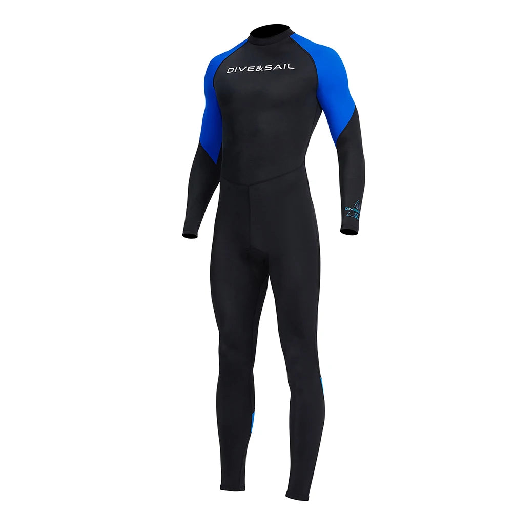 Men Diving Skin Clothes Cold Proof Sunscreen Snorkeling Surfing Swimsuit with Zipper Anti-scratch Breathable Outdoor Accessories