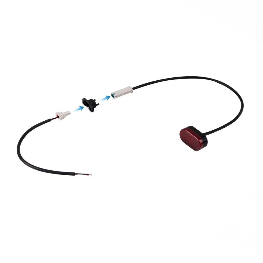 Rear Fender Tail Light for Xiaomi M365 Pro Pro2 Electric Scooter Foldable Resistant Taillight Smart Tail Cable Repair Parts