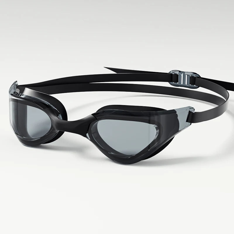 Professional Adult Racing Swim Goggles - High Definition, Waterproof, Anti-Fog, Wide-Angle Lenses with Adjustable Strap