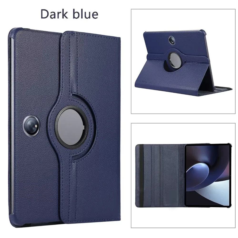 Case For OPPO Pad Air10.36inch Case 360 Rotating PU Leather Stand Case for OPPO Pad 11inch Pad2 11.6inch Auto Sleep/Wake Coque
