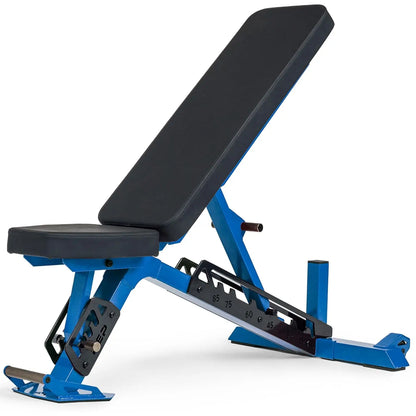Nighthawk Adjustable Weight Bench | Home Gym Incline Decline Flat Workout Bench | Heavy Duty Fitness and Strength, Customized