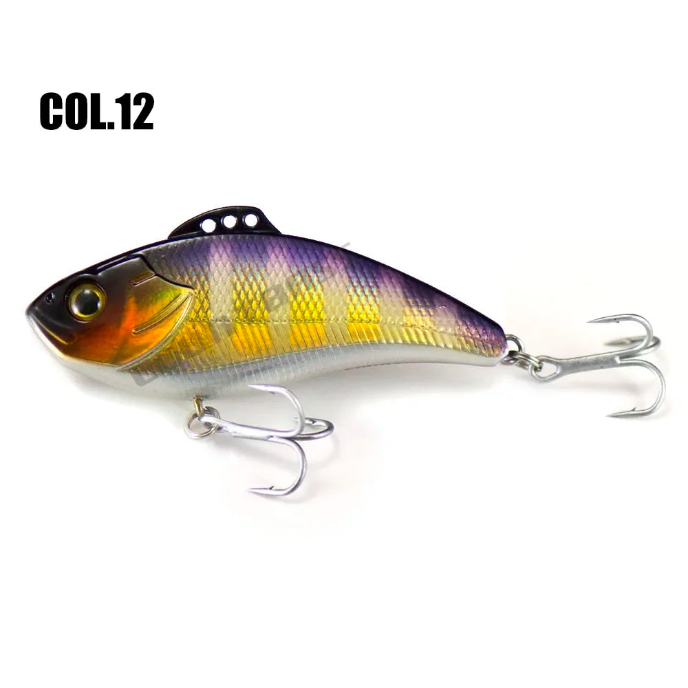 Countbass Vibration Bait Sinking Fishing Lure for Saltwater Angler's Lure Lipless Crankbait Hard Bait Wobbler Leurre 70mm 19.2g