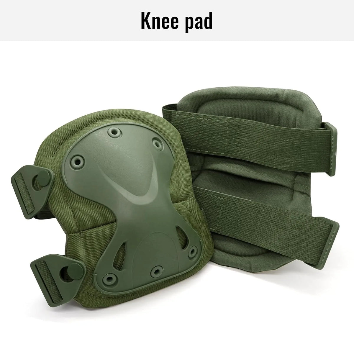 2pcs Professional Tactical Combat Knee and Elbow Protective Pads Sets Advanced Tactical Gear Set