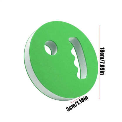 2Pcs Water Exercise Discs Swim Hand Disc Buoyancy Pool Exercise Swim Training Tool EVA Foam Aerobic Equipment Water Paddle Board