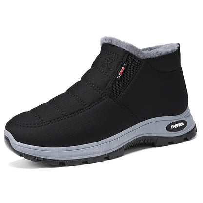 Waterproof Winter Boots for Women 2025 New Plush Snow Boots Women Ankle Boots Warm Black Couple Cotton Couples Platform Shoes