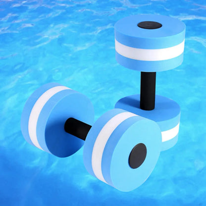 2PCS EVA Water Aerobics Fitness Equipment Fitness Dumbbells Suitable For Swimming Pool/Gym/School/Parent-Child Garden/Etc.