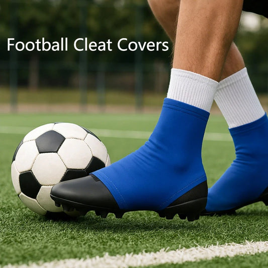 1pair Football Cleat Covers Sports Sock Covers Anti-slip anti-detachment Stretchable breathable for Baseball Softball football