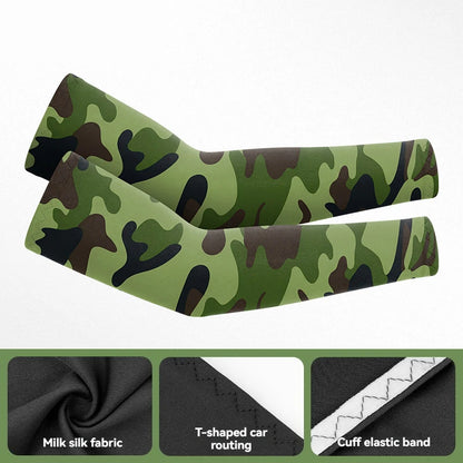 GTUBIKE 1 Pair Sports Cooling Arm Sleeves Basketball Cycling Arm Covers Outdoor Sports Mosquito and UV Protection Sleeves