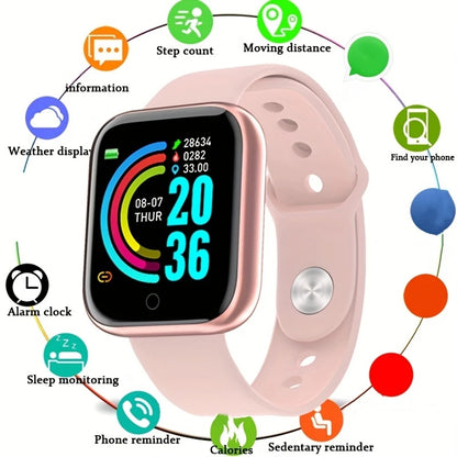 Smart Watch For Women Men Wristwatch Bluetooth Connected Phone Player Music Fitness Sport Bracelet Sleep Monitor Digital Watches