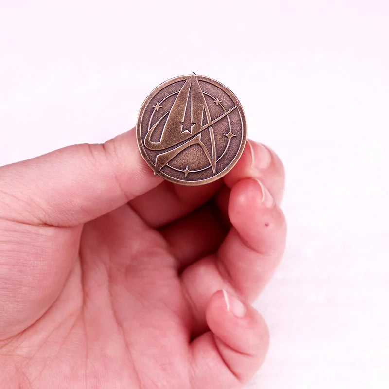 Classic Sci-fi Movie Vintage Enamel Pin Brooch for Bags Jackets Jeans