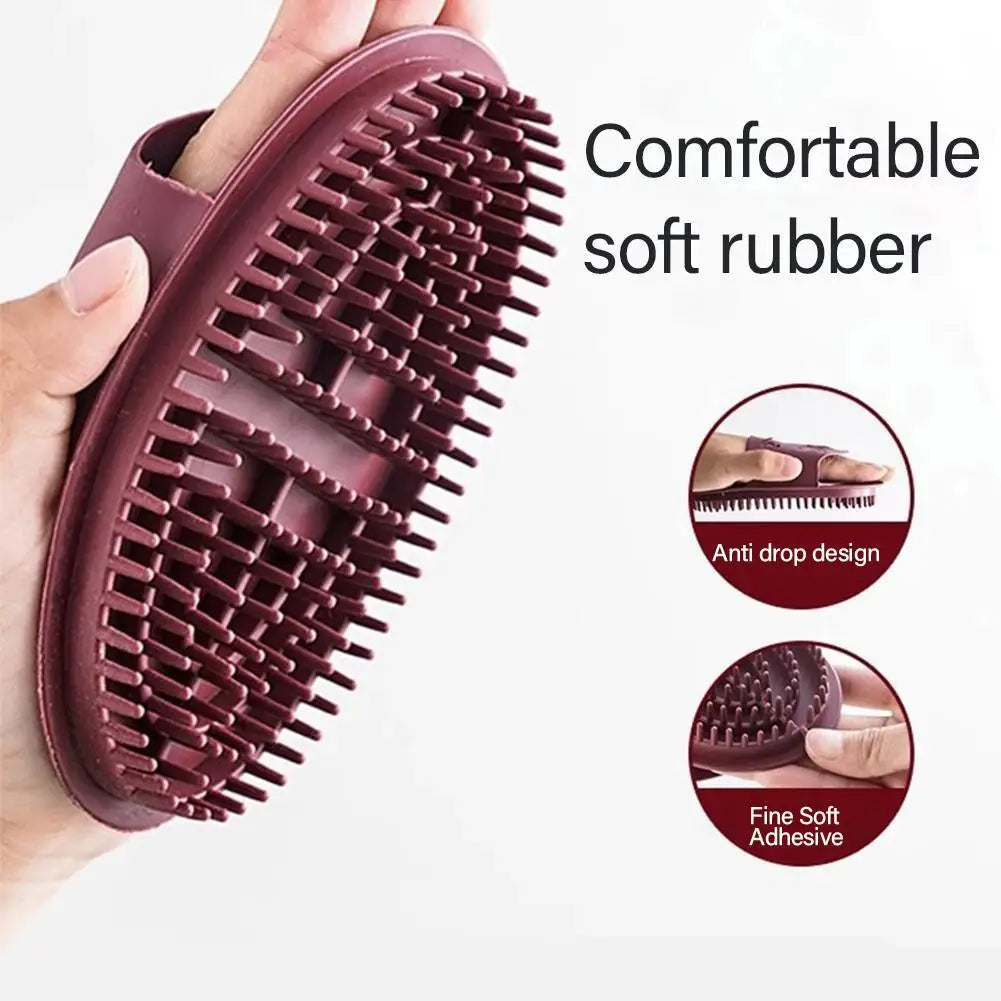 Body Massage Brush Meridians Brush Body Relaxation Slimming Reduce Cellulite Massage Brush for Back Leg Handheld Meridians Brush