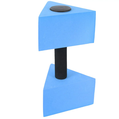 Water Aerobics Weights Dumbbells for Pool Exercise Eva Material High Durability Back Abdominal Oblique Strengthening Fitness