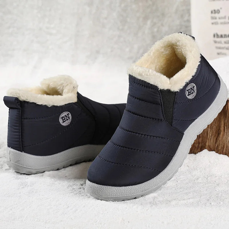Men Boots Men's Winter Shoes Lightweight Fur Boots For Winter Man Shoes 2025 Waterproof Snow Boots Casual Botas Para Hombre