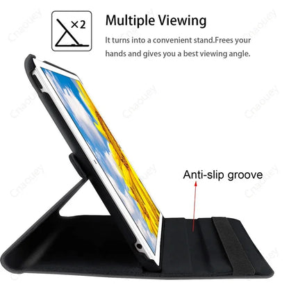 Case For OPPO Pad Air10.36inch Case 360 Rotating PU Leather Stand Case for OPPO Pad 11inch Pad2 11.6inch Auto Sleep/Wake Coque