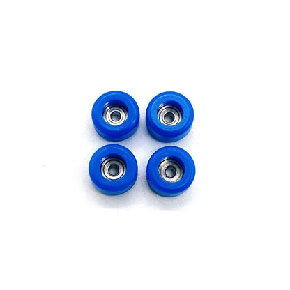 4Pcs Durable Professional Bearing Wheel PU Metal Urethane Fingerboard Wheels CNC Mini Finger Skate Board Accessory