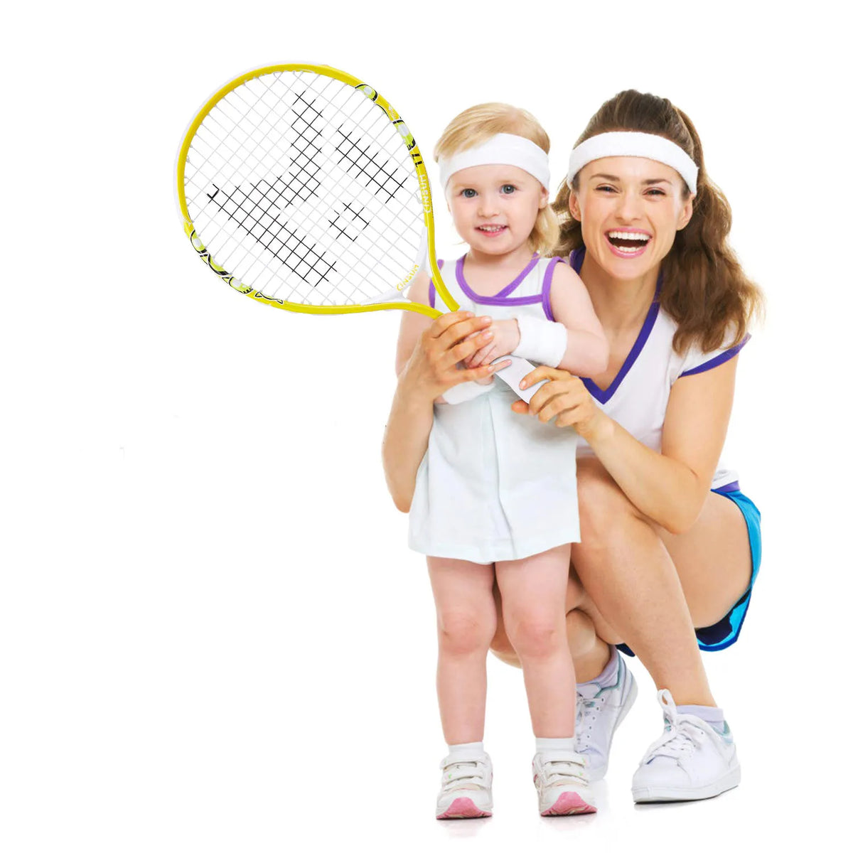 17" Lightweight Kids Tennis Rackets for Aged 2-3,with 1 Tennis Racket and Shoulder Strap Bag Outdoor/Indoor Sports Tennis Raquet