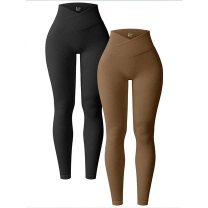 Winter High Waist Women's Yoga Pants Butt Lifting Casual Trousers Comfortable Stretchy Fabric Faionable Ladies' Pants