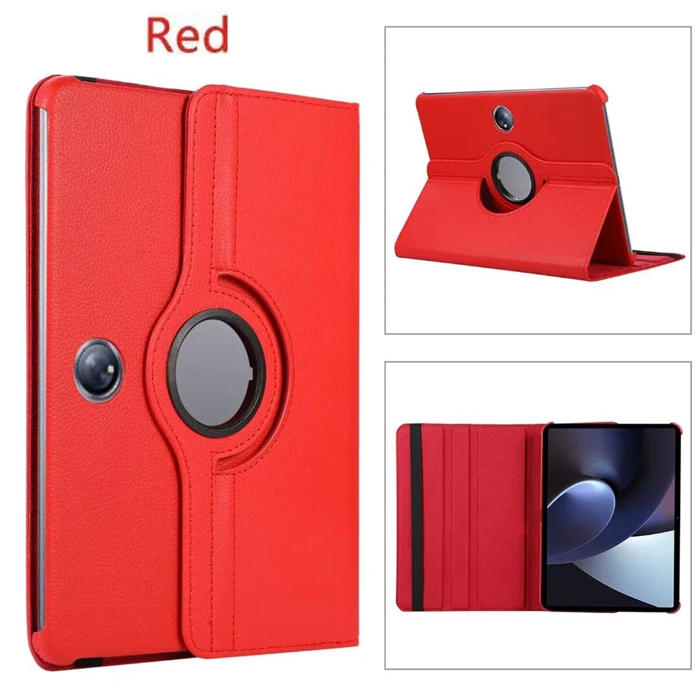 Case For OPPO Pad Air10.36inch Case 360 Rotating PU Leather Stand Case for OPPO Pad 11inch Pad2 11.6inch Auto Sleep/Wake Coque