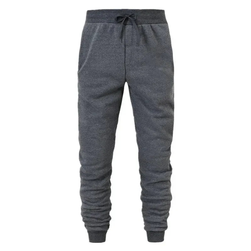 Men Casual Fitness Sports Pants, Breathable Long Trousers for Workout and Exercising