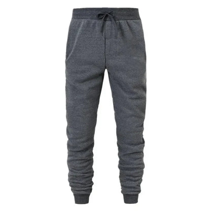 Men Casual Fitness Sports Pants, Breathable Long Trousers for Workout and Exercising