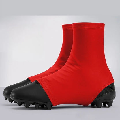1pair Football Cleat Covers Sports Sock Covers Anti-slip anti-detachment Stretchable breathable for Baseball Softball football