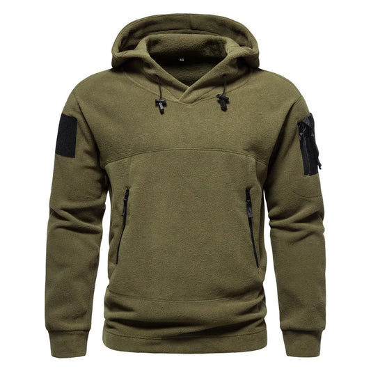 Hoodies for Man 2025 New Men's Tactical Outdoor Men's Hoodie Autumn Winter Thick Hooded Jacket Multifunctional Casual Sportswear
