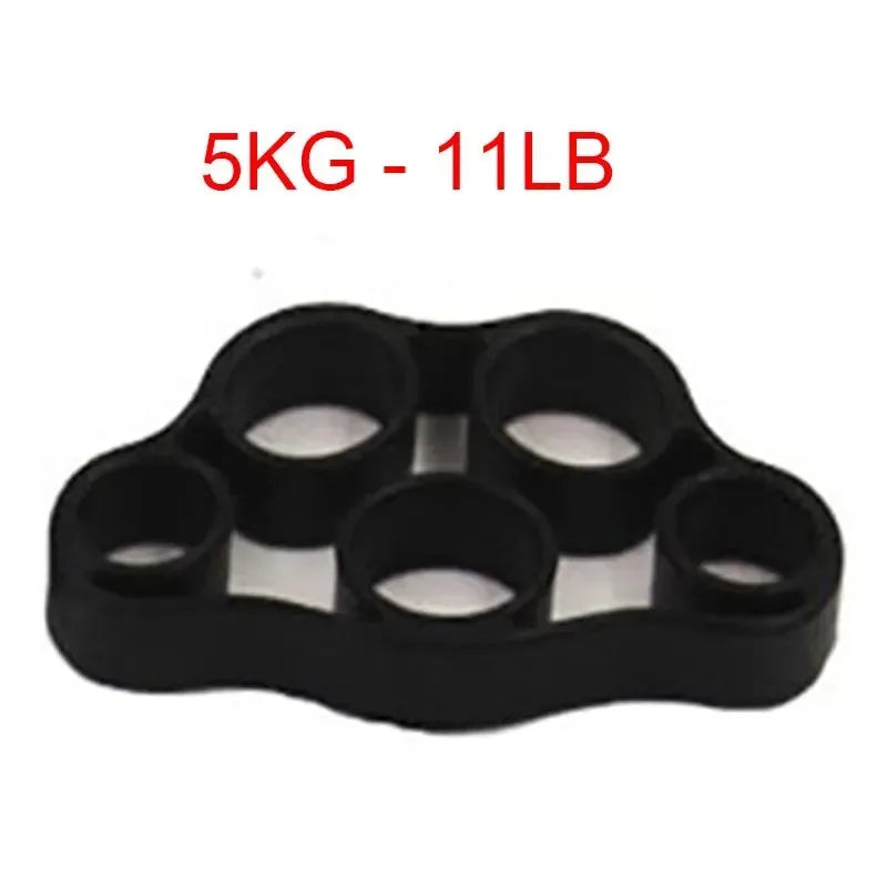 1/8pcs Silicone Finger Grip, Resistance Band, Wrist Stretcher, Elastic Five Finger Expander, Strength Training Device, Exercise