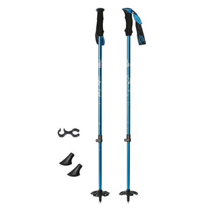 Skiing Pole Adjustable Trekking Poles for Outdoor Adventures Hiking Support Snowboarding Sturdy Walking Sticks for Mountains
