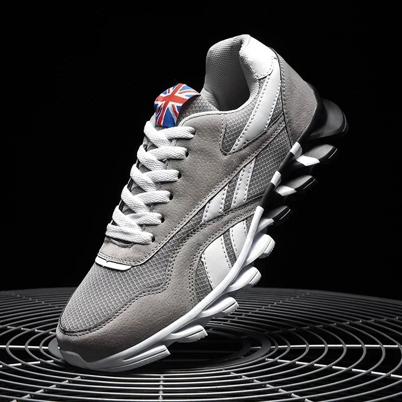 Men's Wear-resistant Cushioning Thick-soled Fitness Sneakers Outdoor Breathable Running Shoes for Women