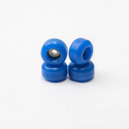 4Pcs Durable Professional Bearing Wheel PU Metal Urethane Fingerboard Wheels CNC Mini Finger Skate Board Accessory