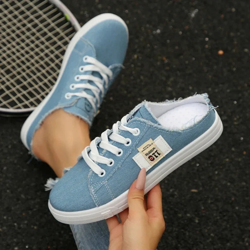 2025 Spring and Autumn New Women's Breathable Fashion Sneakers Flat Shoes Casual Women's Shoes