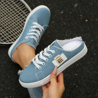 2025 Spring and Autumn New Women's Breathable Fashion Sneakers Flat Shoes Casual Women's Shoes