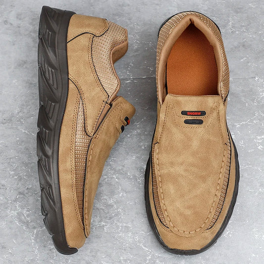 Shoes for Men Fashion Comfortable Walking Men's Sneakers Handmade Stitching New Flat Casual Shoes New Loafers