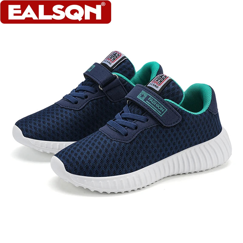 Summer Kids Breathable Lightweight Walking Sneakers Children's Outdoor Running Shoes for Boys' Sports Tennis