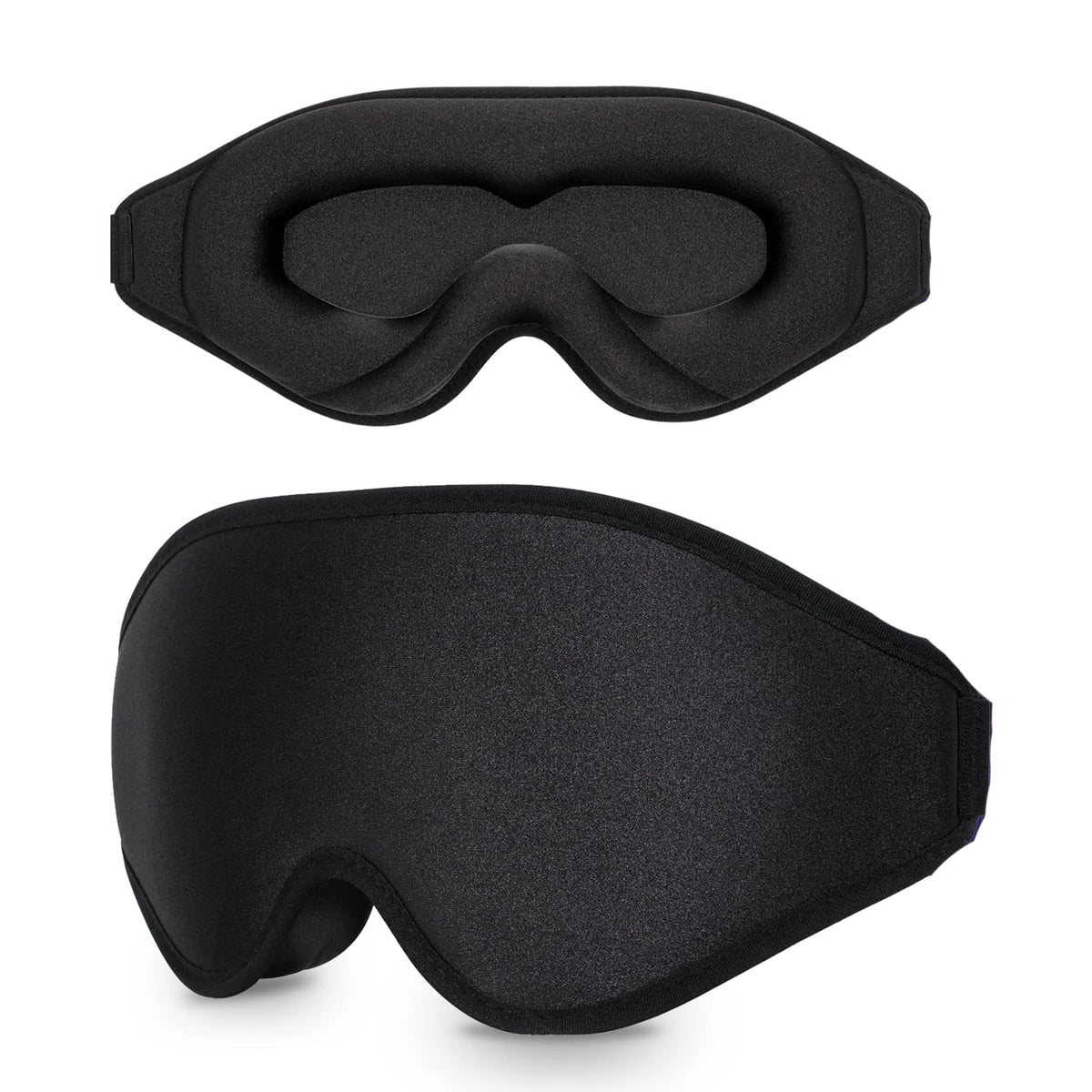 Sleep Mask 3D Eye Mask for Sleeping 100% Light Blocking Eye Covers with Adjustable Strap NightBlindfold for MenWomen Memory Foam