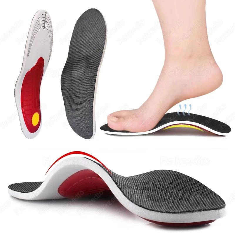 1-6 pairs Orthopedic Insoles for Shoes with Arch Support EVA Insole for Man Woman Relief Plantar Fasciitis Flat Feet Shoes Pads