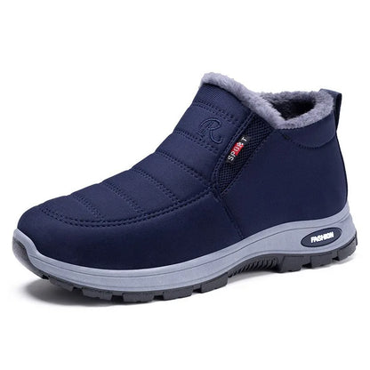 Waterproof Winter Boots for Women 2025 New Plush Snow Boots Women Ankle Boots Warm Black Couple Cotton Couples Platform Shoes