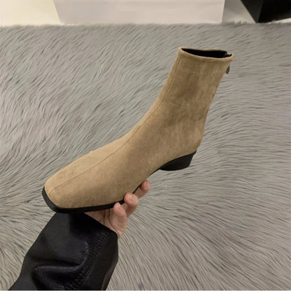 Women's Boots Autumn Luxury Elegant Casual Short Shoes Women's Low Heel Comfortable Short Outdoor Hiking Shoes for Women