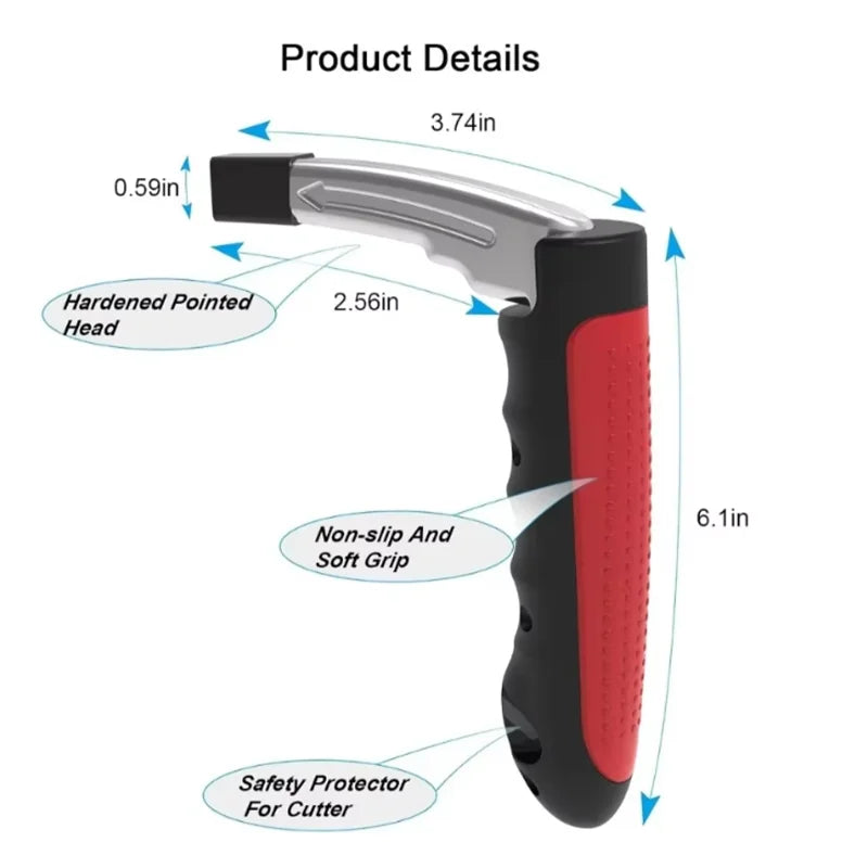 Car Door Assist Handle For elderly 2 in 1 Multifunction Vehicle Support Handles Window Breaker Portable Automotive Car Handle