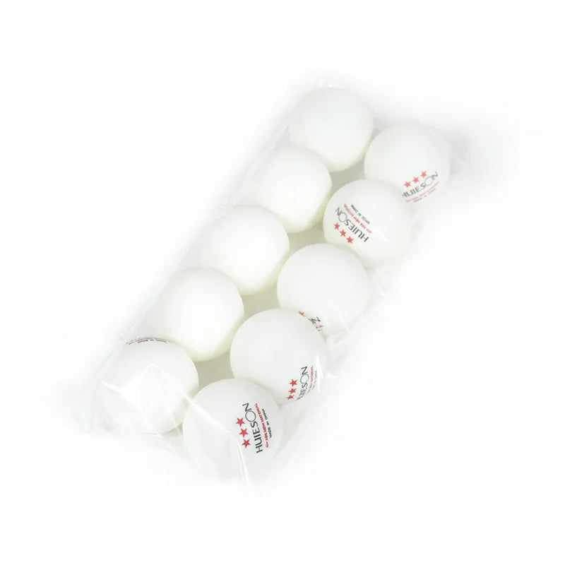 Huieson New ABS Plastic Table Tennis Balls 3 Star 2.8g 40+mm Ping Pong Balls for Match Training Balls
