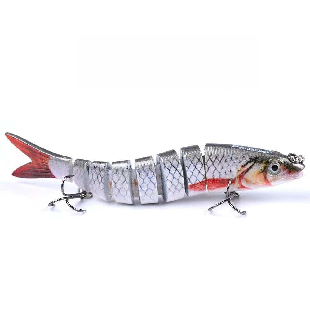 BRAVMACK Sinking Wobblers Fishing Lures Multi Jointed Swimbait Hard Bait Fishing Tackle For Bass Isca Crankbait13.5cm 19g