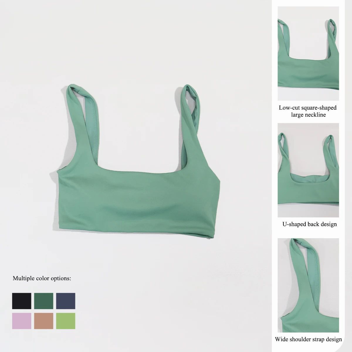 Summer Women Workout Yoga Bra Running Shockproof Sportswear Female Casual Crop Top Gym Train Underwear Women Backless Bras