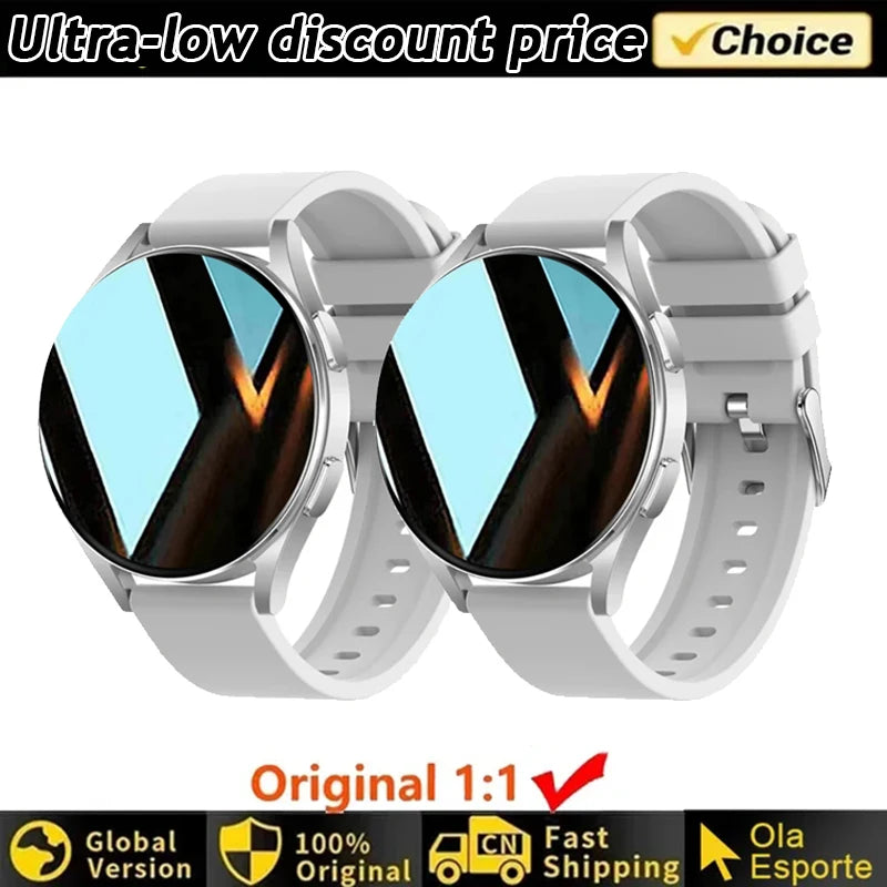Smartwatch Women Watch 6 Health Monitoring Watch Waterproof Voice Assistant Bluetooth Call Smart Watch 2026 New Sport Watch Men