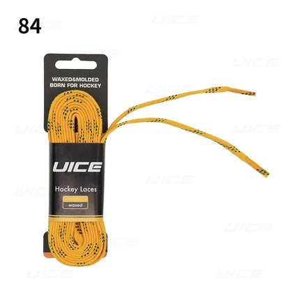 UICE Ice Hockey Skate Laces 84/96/108/120inch Skates Hockey Shoe Lacer Dual Layer Braid Reinforced Hockey Accessories