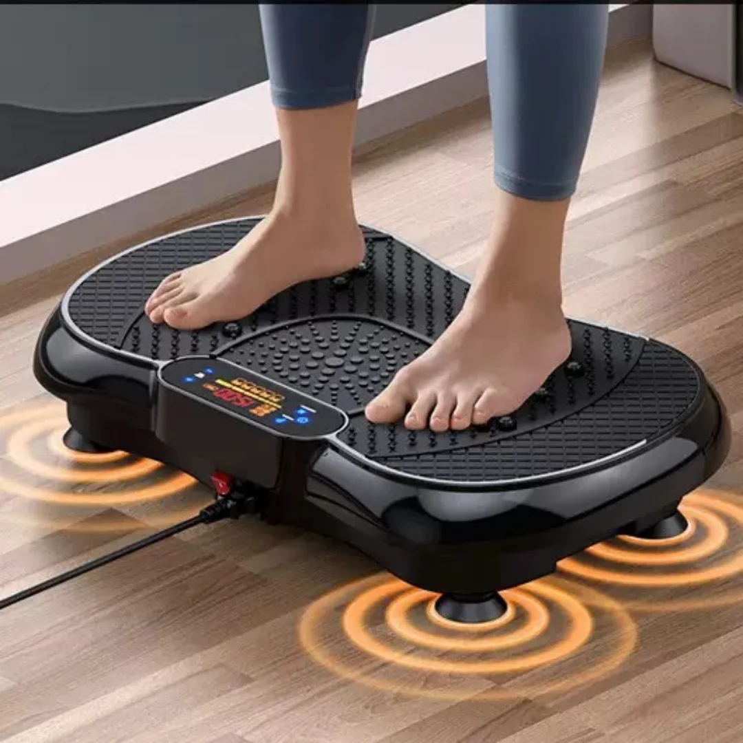Vibration Plate Fitness Platform Exercise Machine Vibrating Shaking Full Body Shaker Workout Vibrate Stand Shake Board Sport for