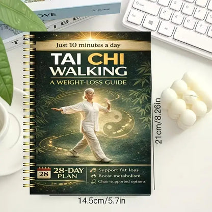 Walking Transformation Challenge For Elderly 28-Day Sequential Exercise Plan Only 10 Minutes Daily Easy 4-week Program Book